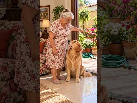 Caramelo sempre aprontando com a vovó. 🤭😂 #VovóECaramelo #CachorroEngraçado #Humor #shorts