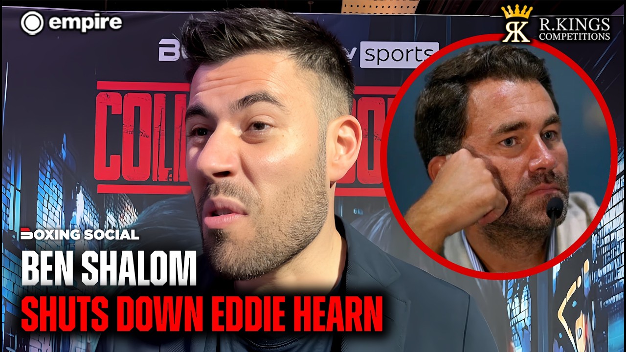 “HE’S GENEROUS!” Ben Shalom SHUTS DOWN Eddie Hearn’s ‘Greedy’ Chris Eubank Jr Claim
