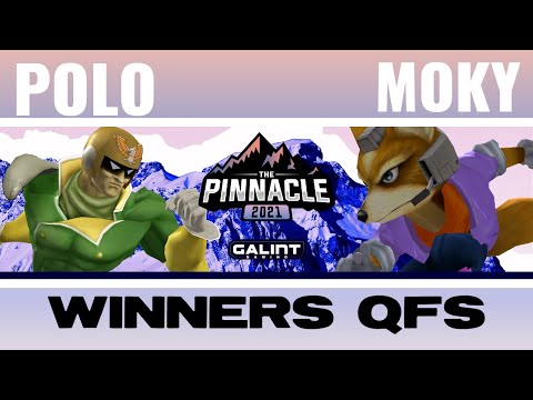 Polo (Captain Falcon) vs moist | moky (Fox) - Pinnacle 2021 Melee Singles Winners Quarter Final
