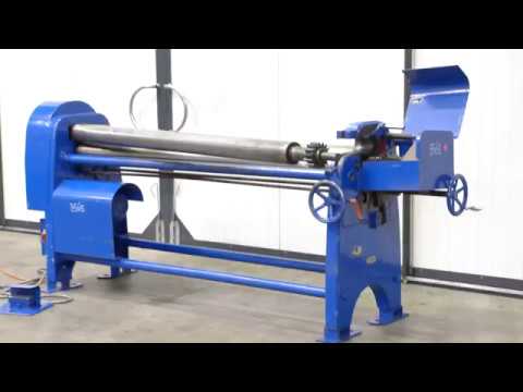 3565 = Fast 3 roll plate bender 2000 x 3.6 mm MACH4METAL walze rundbiege biege