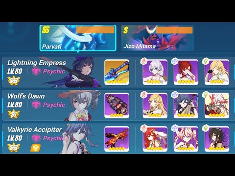 Honkai Impact 3, F2P Exalted Memorial Arena, Parvati : LE WD HF (36K !)