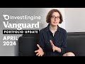 Vanguard, Invest Engine, Trading 212, Freetrade Portfolio Update April 2024 | S&S ISA and SIPP