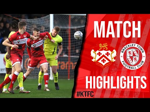 KTFC 3-1 Brackley Town - 02/01/2022