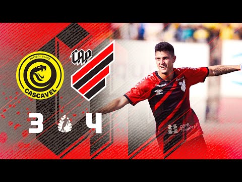 Gols e lances de Cascavel CR x Athletico Paranaense
