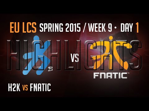 H2K vs Fnatic Highlights - Week 9 EU LoL LCS Spring 2015 S5 - H2K vs FNC W9D1 G2