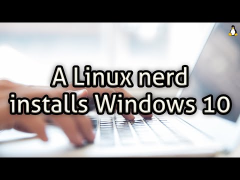 A Linux nerd installs Windows 10 in 2021