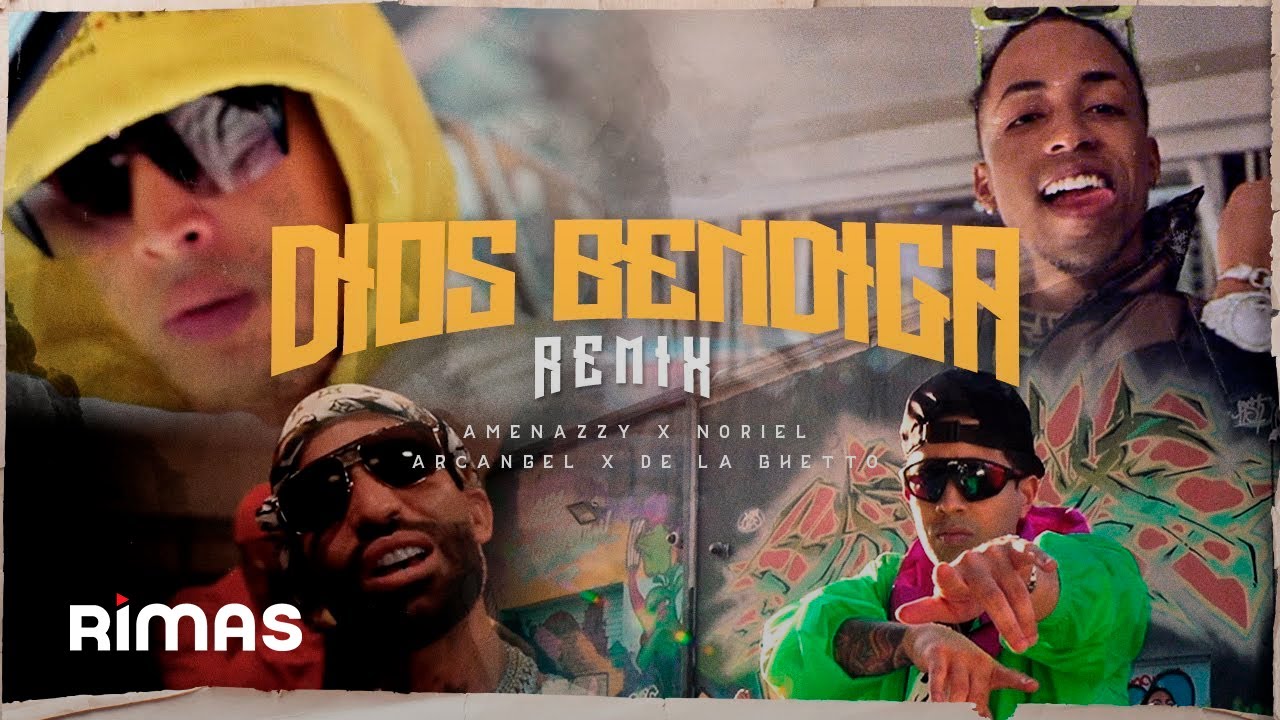 Dios Bendiga Remix - Amenazzy X Noriel X Arcangel X De La Ghetto ( Video Oficial )