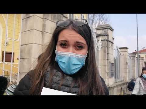 Falsh Mob a Verzuolo contro la dad e le scuole chiuse