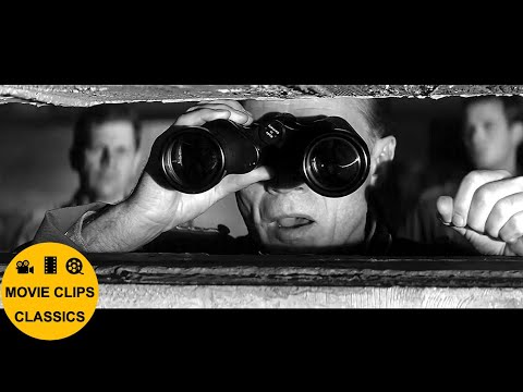 The Longest Day (1962) - Major Pluskat sees the invasion fleet