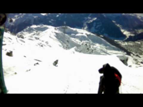 Speedflying in Verbier - 08 feb 2010 - Run 2