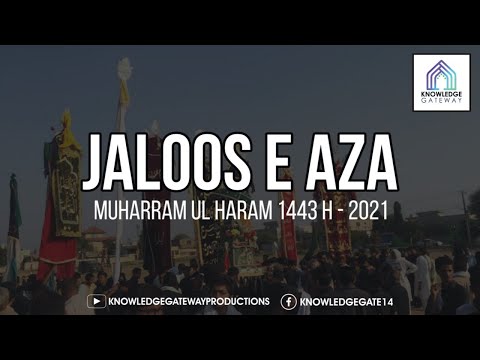 Live Markazi Jaloos e Aza | 10th Muharram | Ashura 2021 - 1443 | Nishter Park | Soldier Bazar