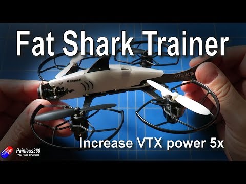 Quick Tips: Increase your Fat Shark 101 Trainer Quad FPV Power to 25mW