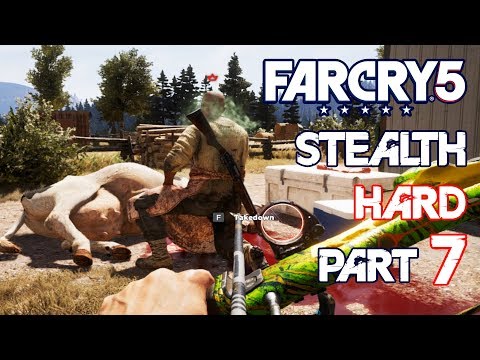 FAR CRY 5 Stealth Gameplay Part 7 – 5 Holland Valley’s Outposts Undetected Liberation