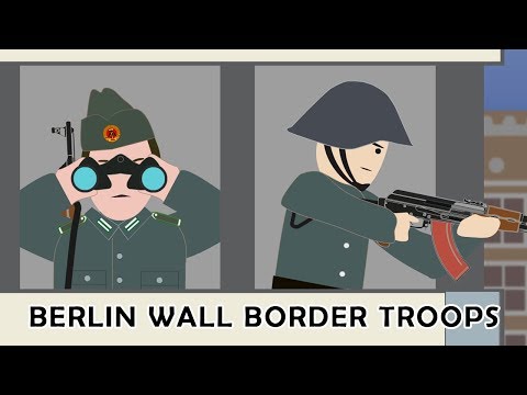 Berlin wall Border troops (Grenztruppen)