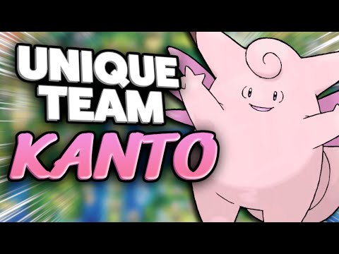 The most UNIQUE team for Pokemon Kanto