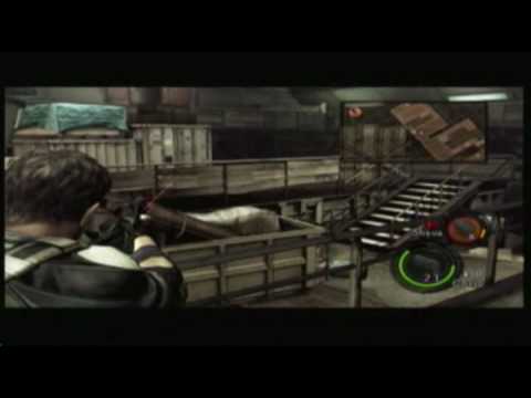 Resident Evil 5 Veteran Co-op Run Part 27 (Big Guns)