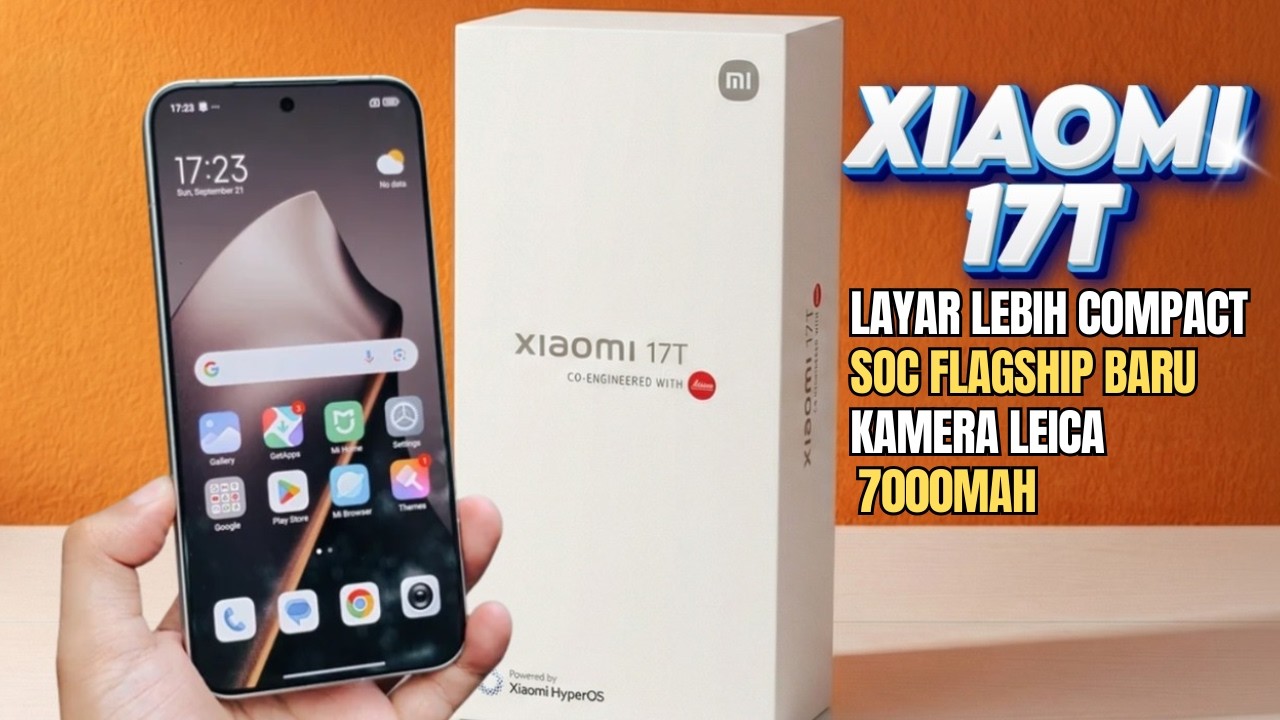 RILISNYA DIPERCEPAT‼️XIAOMI 17T, BENERAN TAMPIL BEDA NIH
