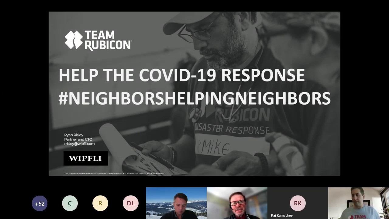 Volunteer to Help Your Neighbors: Team Rubicon’s COVID-19 Initiative