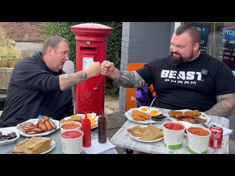 Going for a MEGA Breakfast with EDDIE HALL