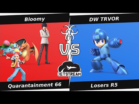 Quarantainment 66 Losers R5 - Bloomy (Joker, PKM Trainer) Vs DW TRVOR (MegaMan) - SSBU