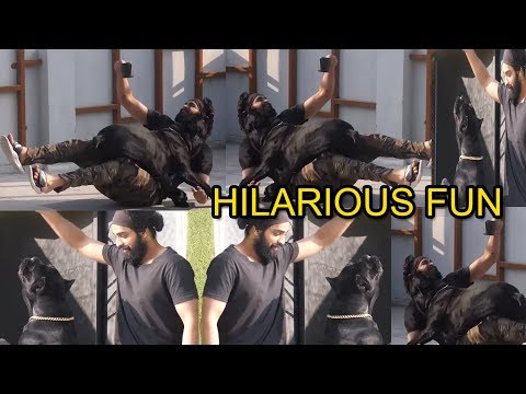 Naga Shaurya Superb Fun With His Dog | Ashwathama Movie | Naga Shourya Lifestyle | YOYO TV Channel
