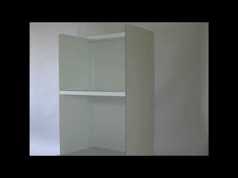 Boxes d'analyses sensorielles de base - Plan de travail en aluminium composite et verre trempé émaillé mat - Mono-poste - Disponible en PMR - ACTUEL_1