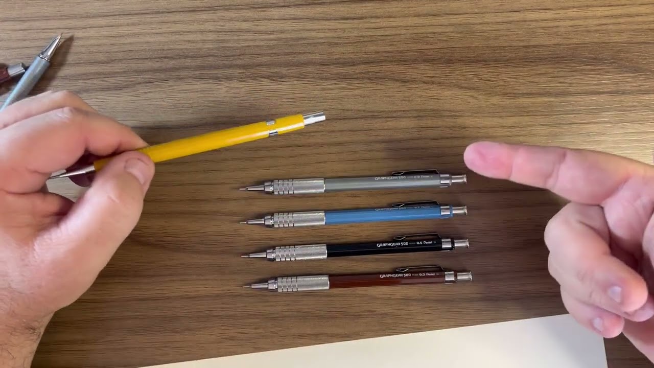 Lapiseira Pentel Graph Gear 500