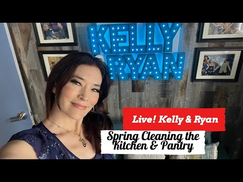 Spring Cleaning in the Kitchen | LIVE Kelly & Ryan | Amy E. Goodman