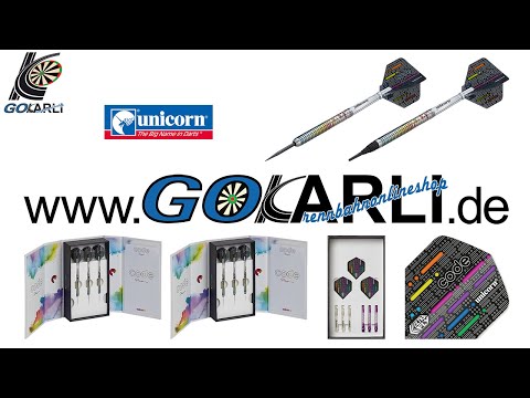 Unicorn Steel & Soft Darts Code Gary Anderson Tungsten Steeltip Softtip Steeldart Softdart 2020