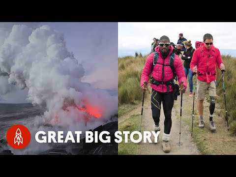 滑雪和攀登火山，如埃特納火山和卡揚貝火山。 (Skiing and Scaling Volcanoes, Like Mount Etna and Cayambe)