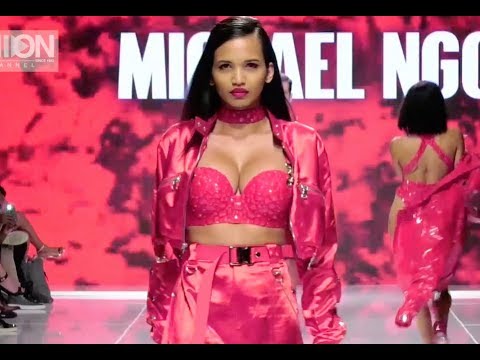 MICHAEL NGO Spring Summer 2018 Art Hearts Los Angeles - Fashion Channel