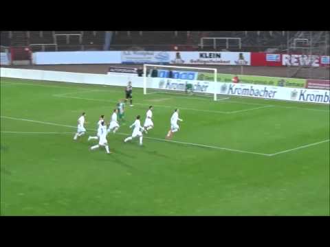 Tor des Tages: Jesse Weißenfels trifft zum 1:0 im Pokalspiel gegen Preußen Münster