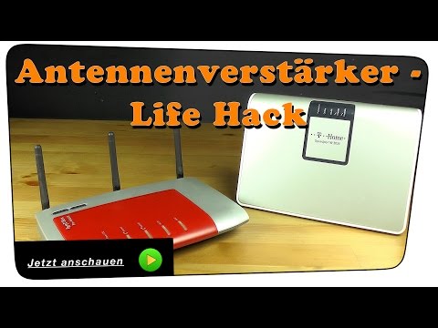 BESTER Wlan Antennen Verstärker für ALLE Router zum selber basteln - Life Hack | DIY