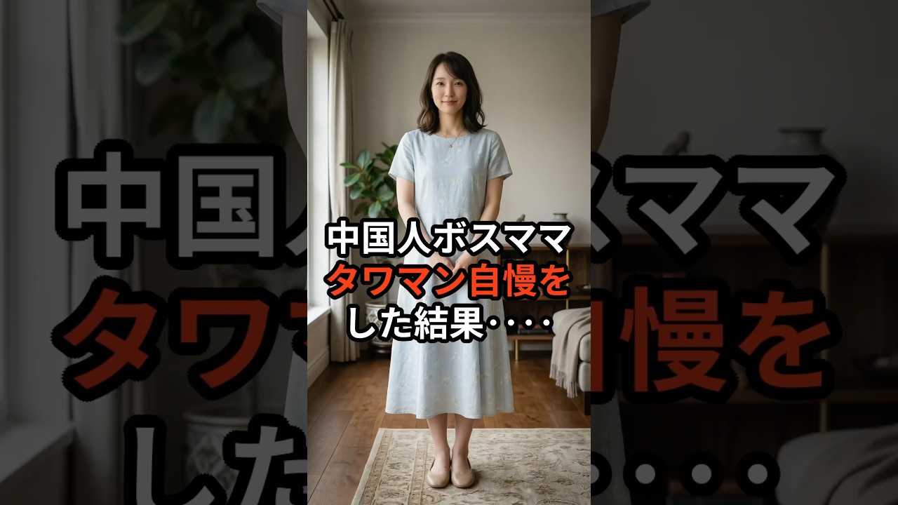 ボスママがタワマン自慢をすると#おもしろ #ジョーク #スカッと