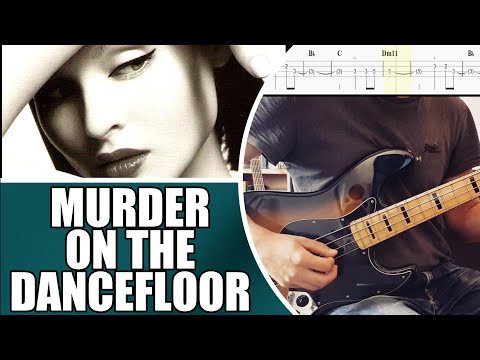 Murder On The Dancefloor - Sophie Ellis-Bextor | Bass cover with tabs #71