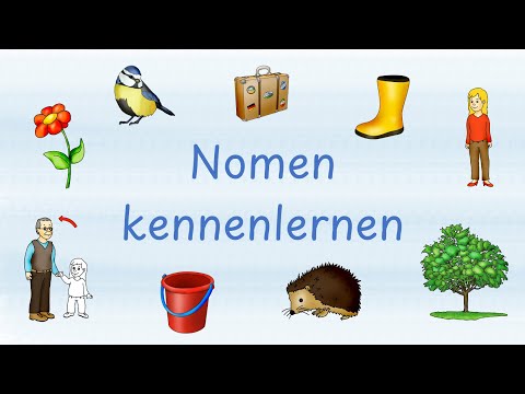 Nomen kennenlernen (Lernvideo für die Grundschule, Klasse 2)