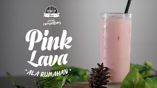 SEDAP SKOY: Resep Mudah Membuat Ice Pink Lava, Mirip Minuman di Richeese