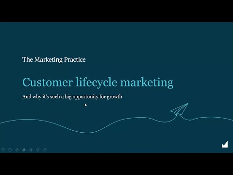 Customer lifecycle marketing - YouTube