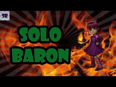 SOLO BARON WITH ALL CHAMPS - #7 ANNIE SOLO BARON! LEAGUE OF LEGENDS! SB