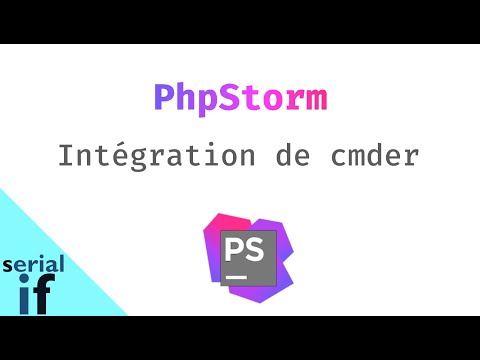 PhpStorm - Intégrer Cmder comme terminal par défaut