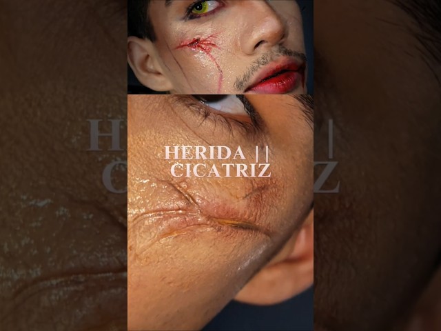 Vídeo relacionado con CHASPA Kit de maquillaje SFX de látex líquido para efectos especiales, cicatrices falsas, cera + 2 látex Btl + 2 sangre falsa + herramienta de espátula
