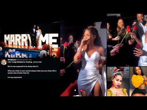 After Kwesta Proposes For The Second Time He Was Exposed For Cheating || Was He Apologising?