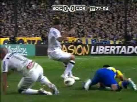 Boca Juniors 1 x 1 Corinthians - Jogo Completo / Parte 2 - 1° jogo da Final da Libertadores 2012