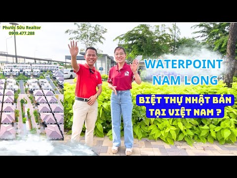 Khám Phá Nhà Phố Nhật Bản Bên Sông Waterpoint Long An |