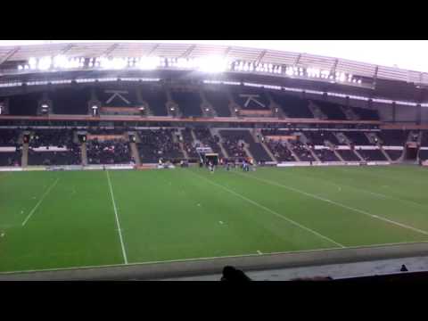 Toronto Wolfpack first ever kickoff vs Hull FC.