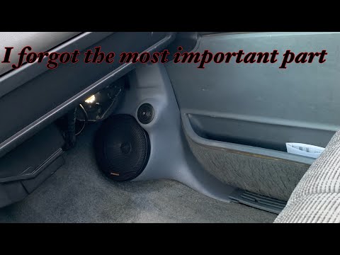 OBS gets new kick panel speakers. (kinda)