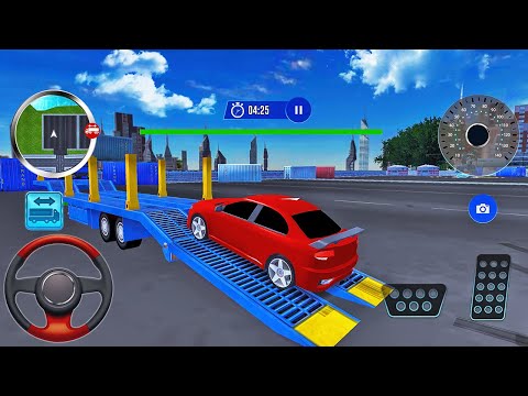 Multi Level Sports Car Transporter Truck 2020 - Android Gameplay