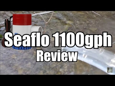 Seaflo 1100 gph 12v pump review