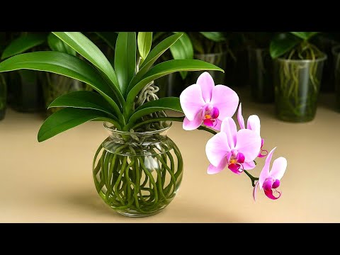 Grow Orchids This Way! They Grow Very Fast And Bloom Abundantly