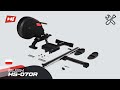 Гребной тренажер воздушный Hop-Sport HS-070R Rush